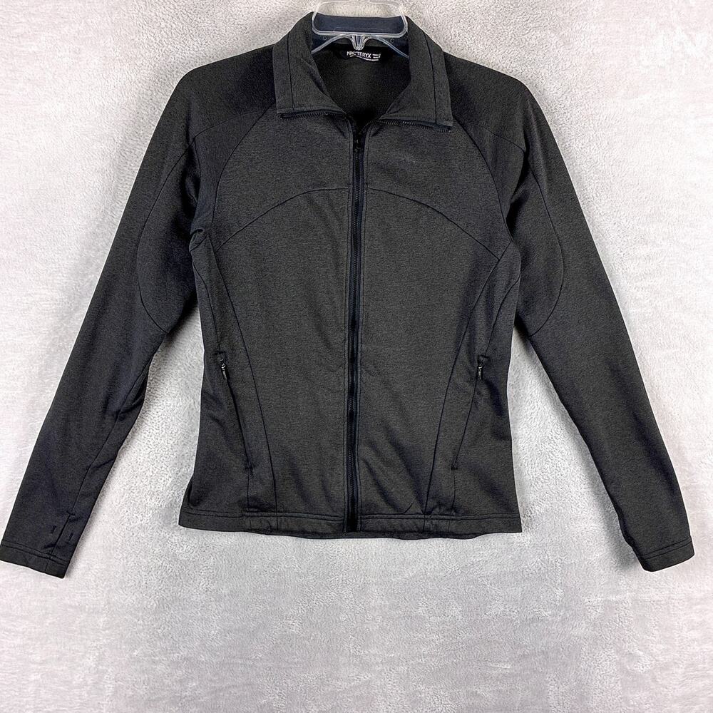 Arcteryx Jacket Womens S Gray Ellison Performance Workout Hiking Preppy Outdoors